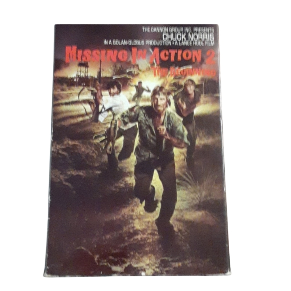 Chuck Norris MGM VHS tape